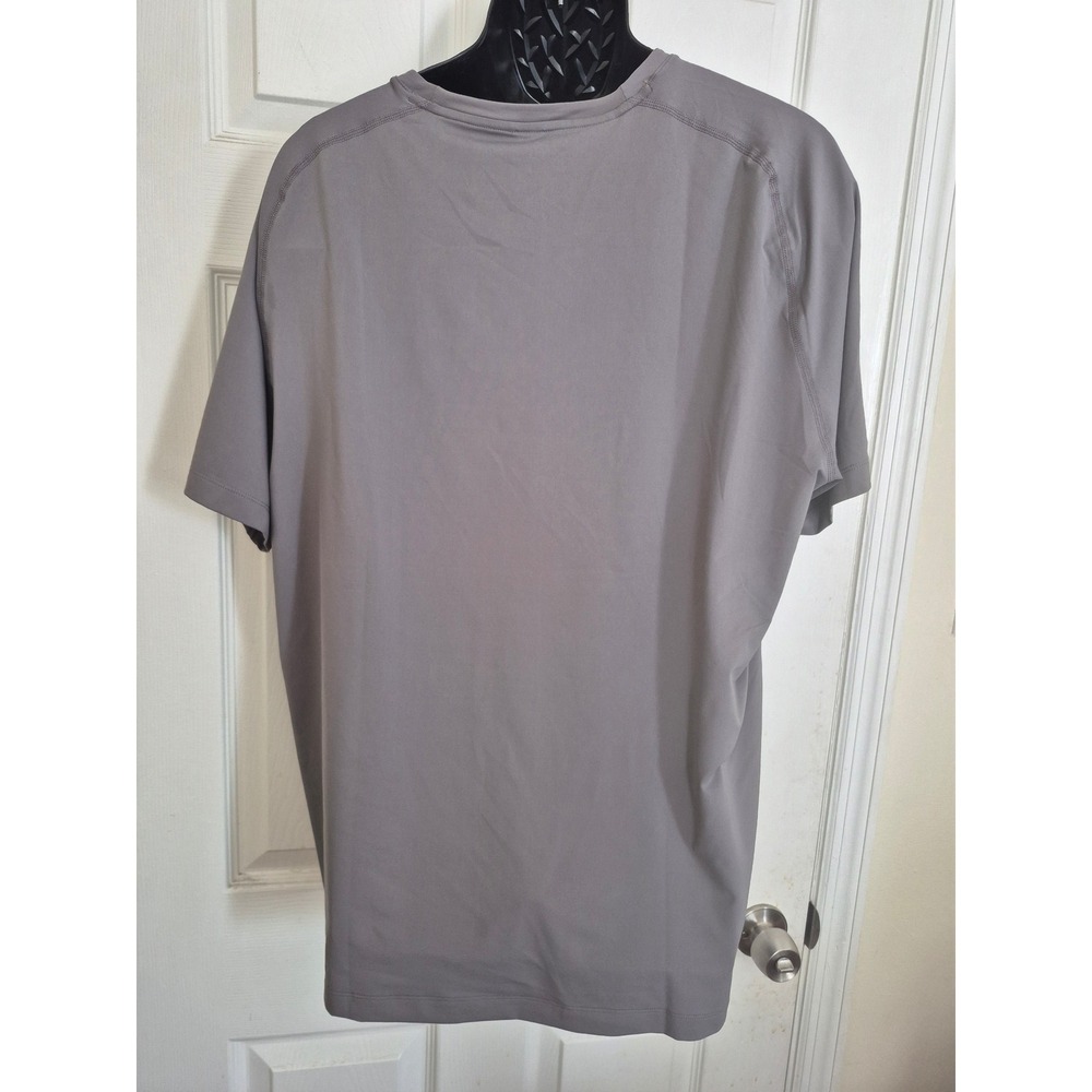Rhone Extra Mile Short Sleeve Training Shirt Smoke Asphalt Gray Mens XL New - Picture 2 of 6